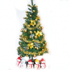 2.4米金色装饰圣诞树